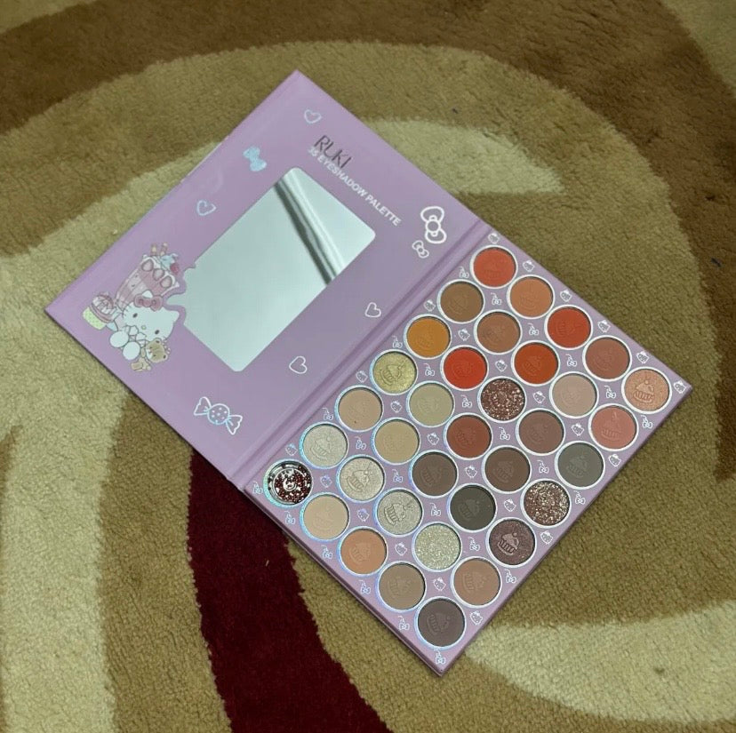 RUKI 35 Colors Eyeshadow Palette, Luxury Eye Makeup Palette,  Multi Colour EyesShadow Palette