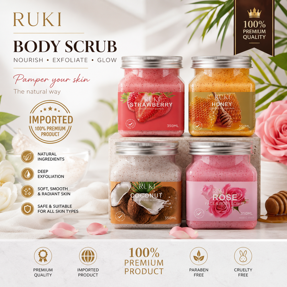 Imported RUKI Pick of 7 – Complete Skincare Combo | Rs. 999