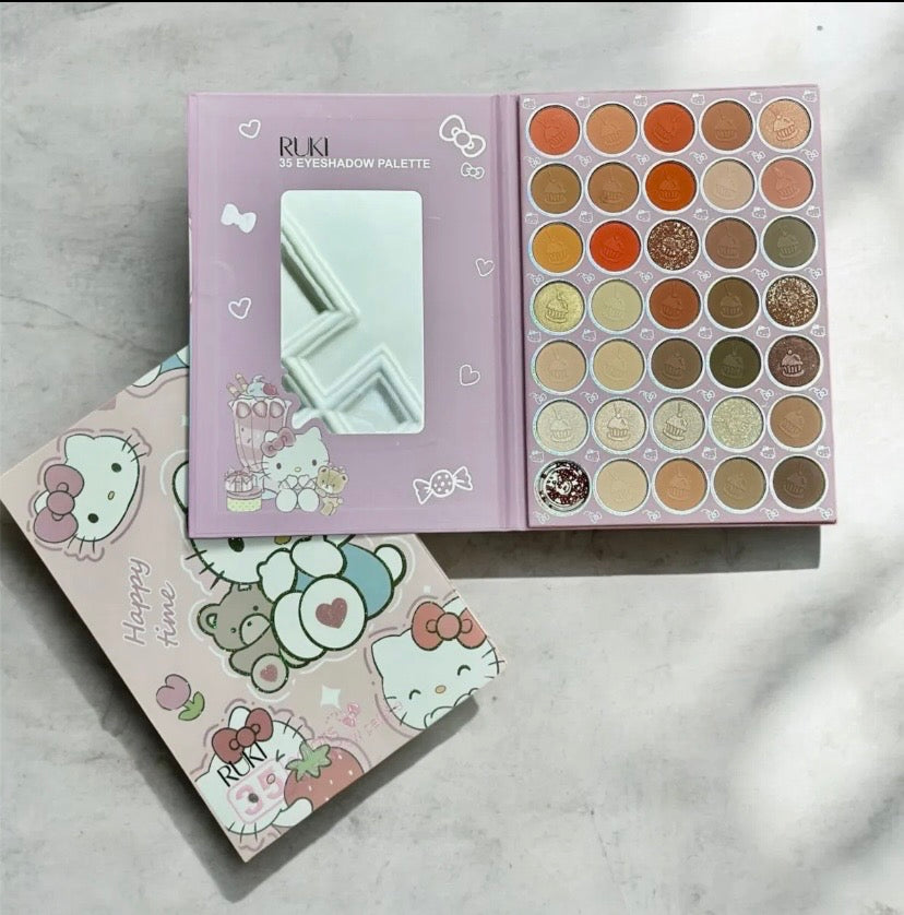 RUKI 35 Colors Eyeshadow Palette, Luxury Eye Makeup Palette,  Multi Colour EyesShadow Palette