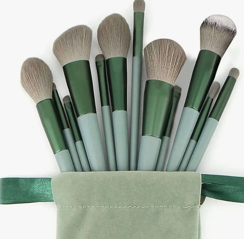 Premium 13 PCS Makeup Brushes Set Soft Hair Eyeshadow Contour Concealer Eyeliner Beauty Brush Foundation Makeup Cosmetic tools