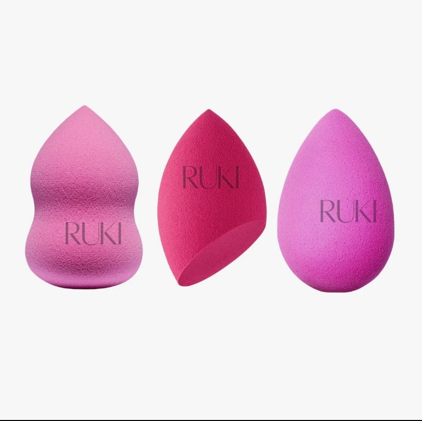 Beauty Blender Pack of 3 Pcs Makeup Blender Sponges Beauty Pack, Cosmetic Facial Makeup Puff, Foundation Makeup Sponge