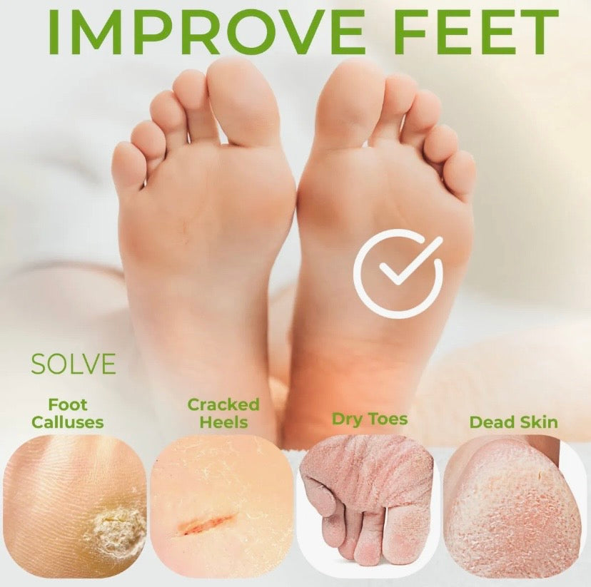 Moisturizing Foot Mask, Foot Mask for Legs Feet Mask Scrub Exfoliating Foot Mask Remove Dead Skin Foot Patch 1Pair