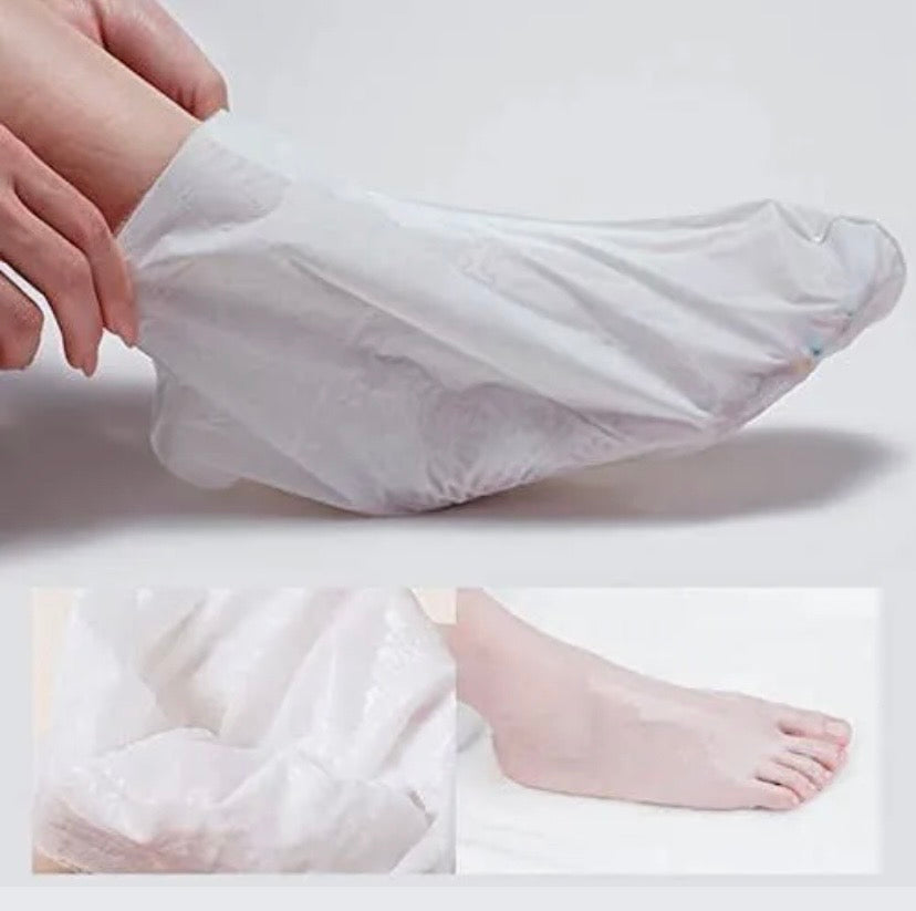 Moisturizing Foot Mask, Foot Mask for Legs Feet Mask Scrub Exfoliating Foot Mask Remove Dead Skin Foot Patch 1Pair