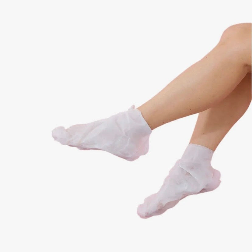 Moisturizing Foot Mask, Foot Mask for Legs Feet Mask Scrub Exfoliating Foot Mask Remove Dead Skin Foot Patch 1Pair