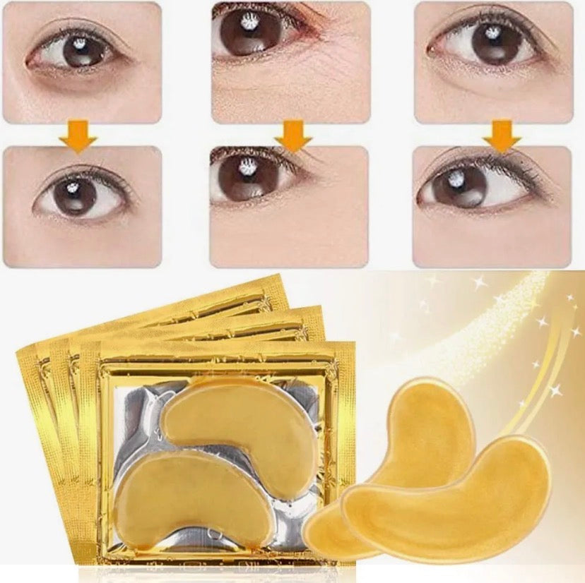 PACK OF 3PCS Eye Mask Anti Dark Circles, Eye Skin Care Eyes mask dark circle mask patches anti-puffiness dark circle removal repair eyes mask Collagen Eye Mask