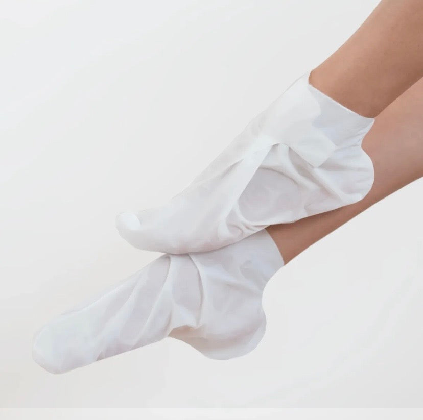Moisturizing Foot Mask, Foot Mask for Legs Feet Mask Scrub Exfoliating Foot Mask Remove Dead Skin Foot Patch 1Pair