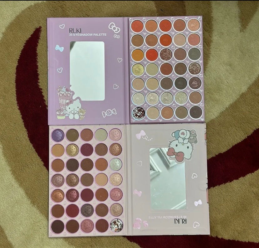 RUKI 35 Colors Eyeshadow Palette, Luxury Eye Makeup Palette,  Multi Colour EyesShadow Palette